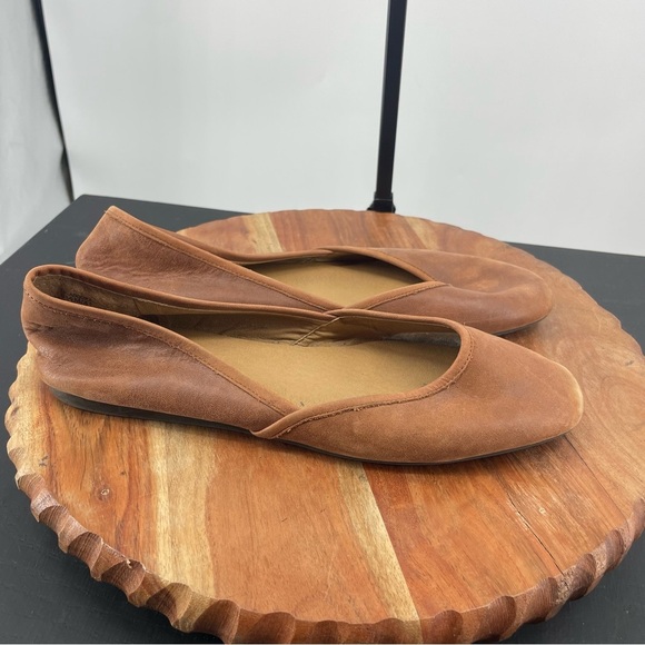 Lucky Brand Adoura Flats in brown leather - Size 9.5 - Picture 1 of 9